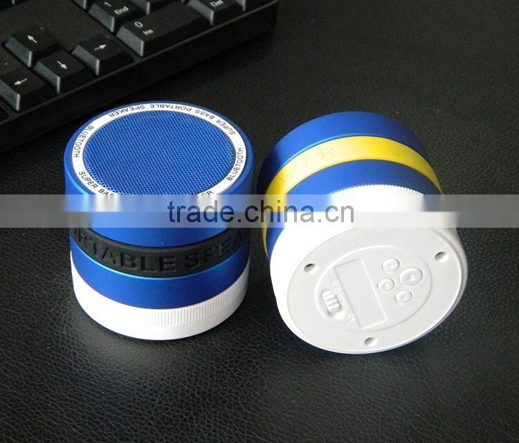 Hot sale mini portable wireless low price aluminum bluetooth speaker
