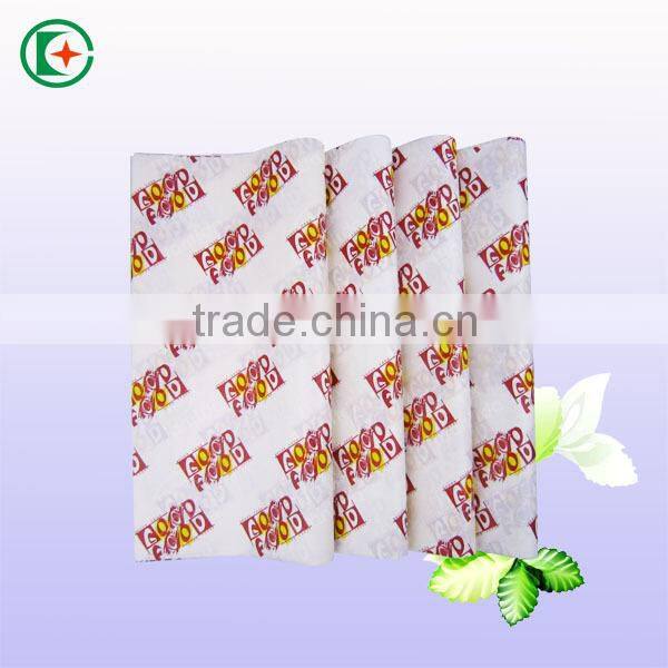 Best price greaseproof wax coated kraft burger wrapping paper