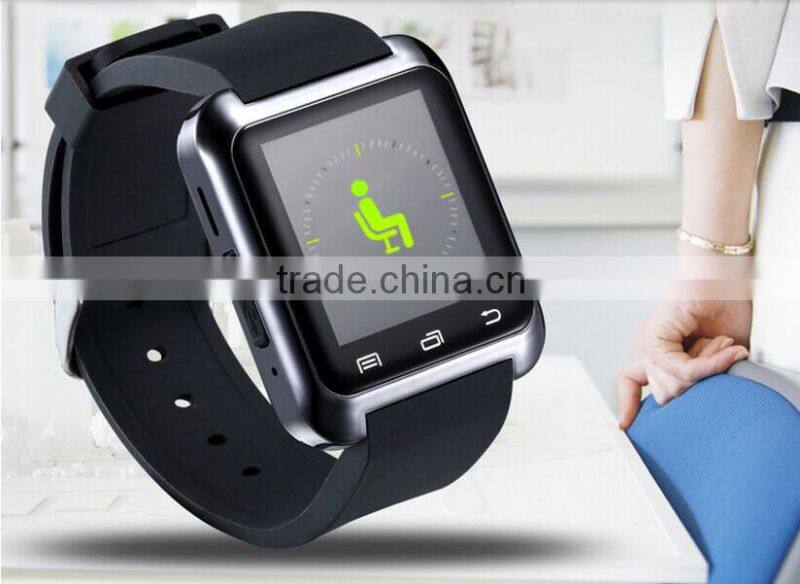 Lowest price slim q&q smart buletooth u8 watch