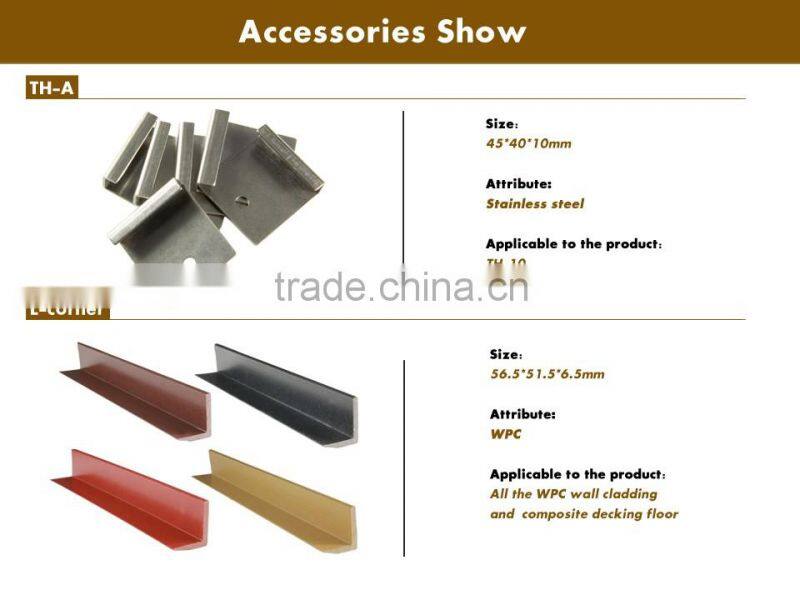 Wood plastic composite outdoor WPC decking clips