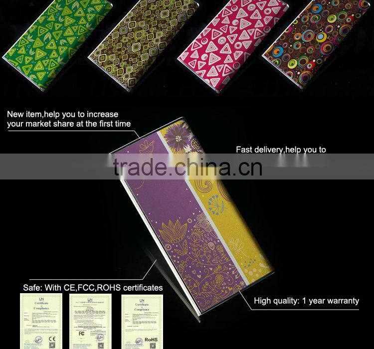 portable mobile power bank 8000 mah charger,manual for power bank,ultra slim power bank for iphone/ipad/samsung