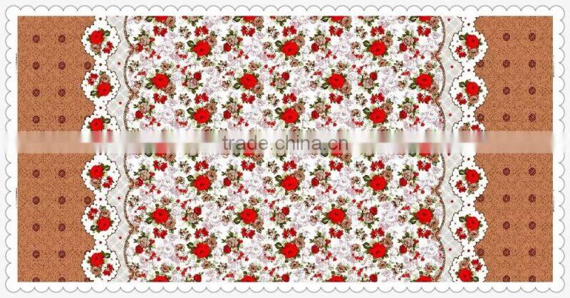 100% cotton digital printing cotton fabrics textile for bedsheets
