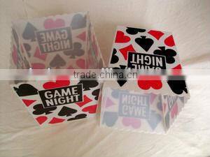 square plastic popcorn buckets