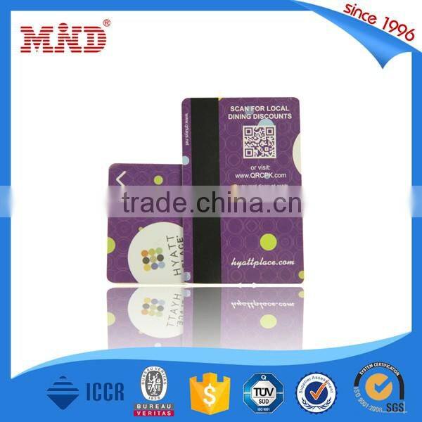 MDH370 Professional magnetic stripe plastic hotel key Cards