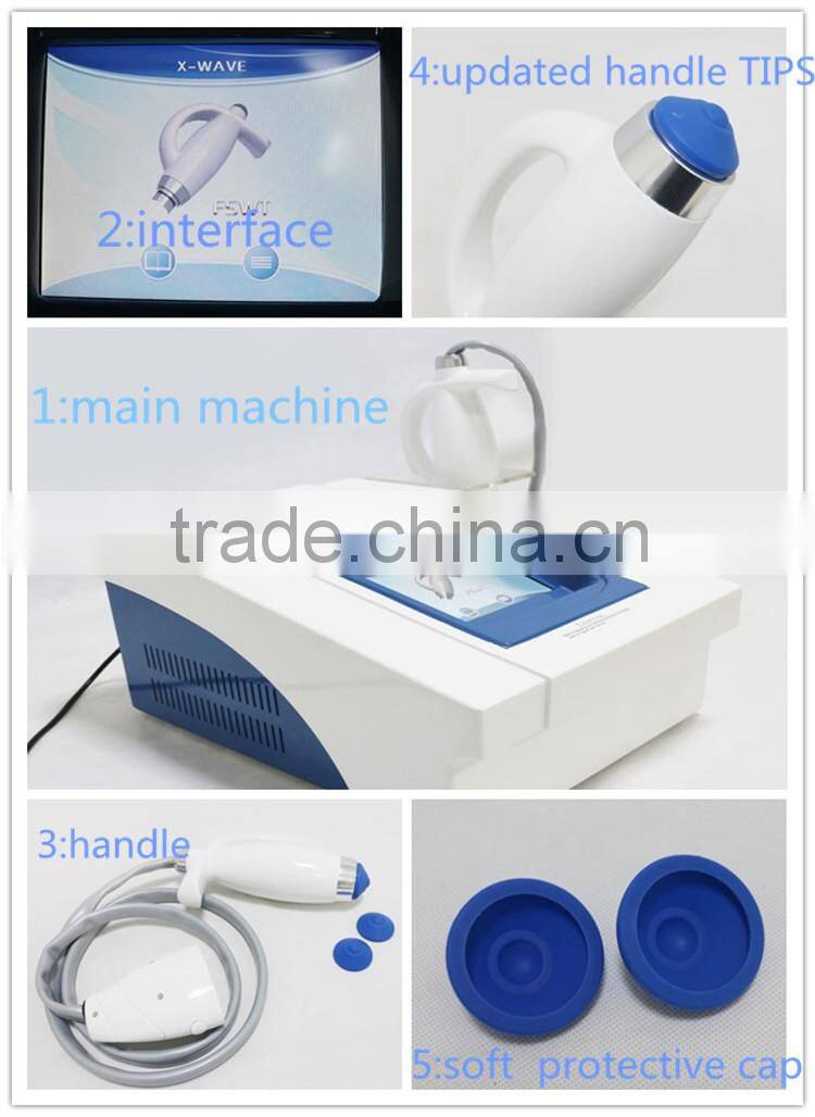 portable extracoroporeal Acoustic shock wave therapy in physiotherapy