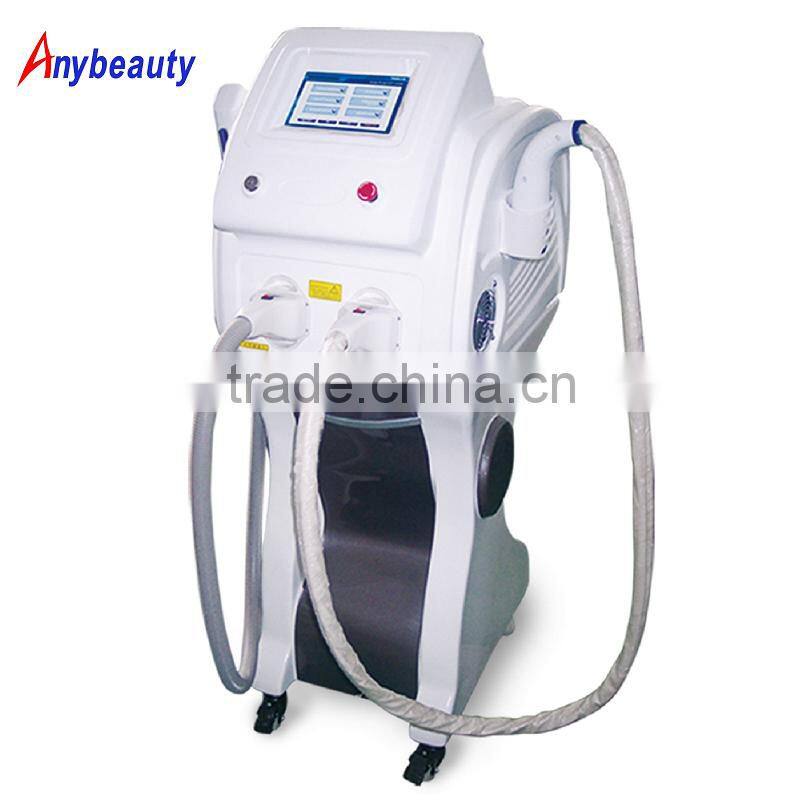 Most Popular 2 Handles IPL RF E Light Laser Hair Removal
