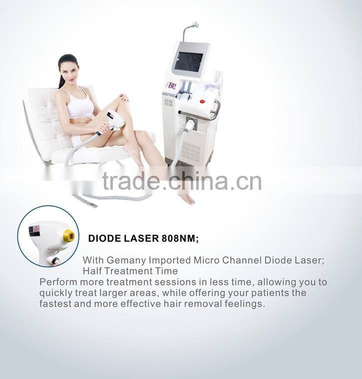755nm/808nm/1064nm Micro Channel diode laser machine