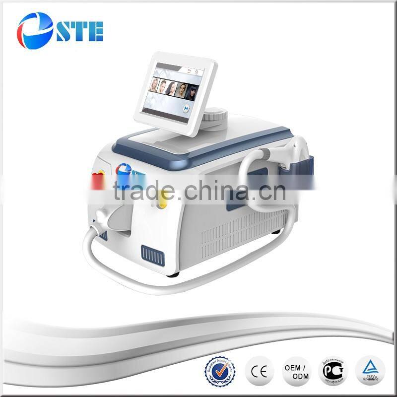 Sapphire Professional depilacion laser 808 Diode body hair removers for man/ 2015 New arrival Most advanced laser