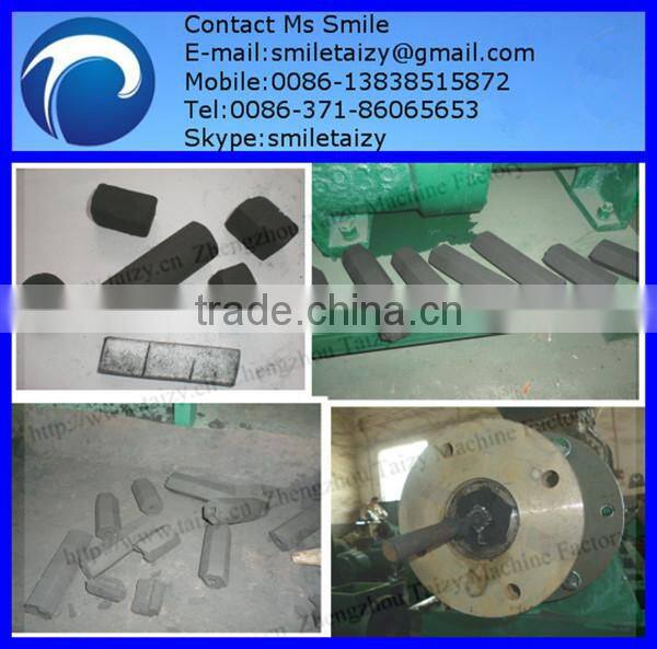 Energy saving and smokeless coal briquette making machine for sale
