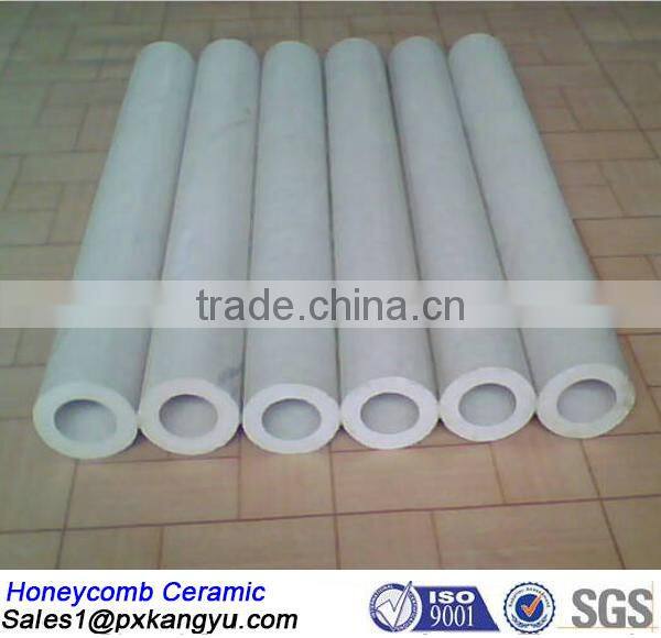 alumina ceramic tube 99% al2o3 water filter tube