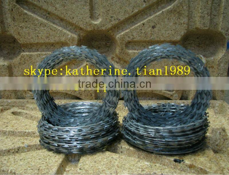 stainless steel concertina razor barbed wire supplier