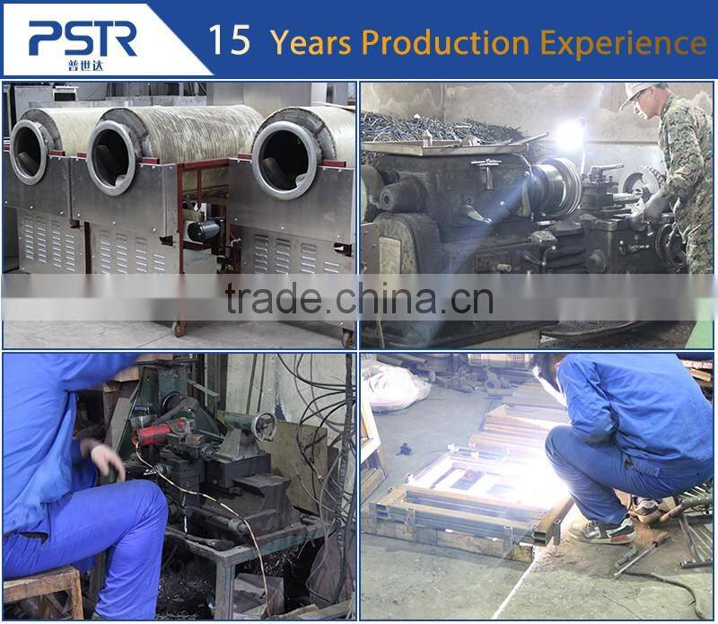 Multi function Electromagnetic heating continus chestnut/peanut roaster