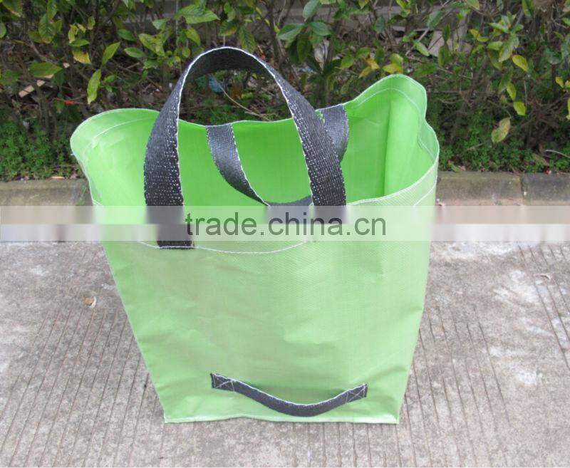 pp bulk bag top open bottom flat strong heavy ton bag side seam handles woven bag