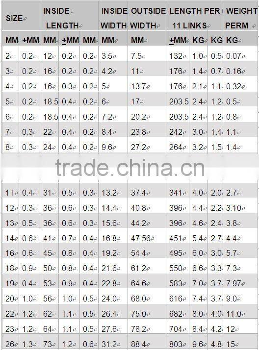 high quality marine chain steel lifting chain