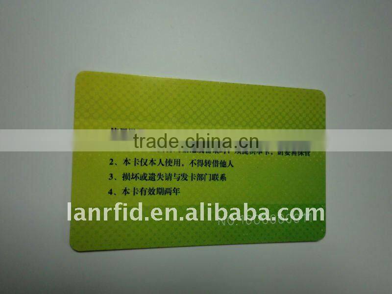 No harmful environmental hormones FM 1108 PLA RFID contactless cards