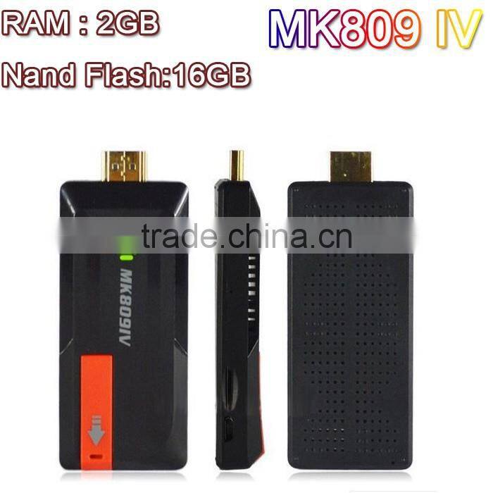 MK809 IV Android 4.2.2 Mini PC TV Box Rockchip Rk3188 Quad core 2GB/16G