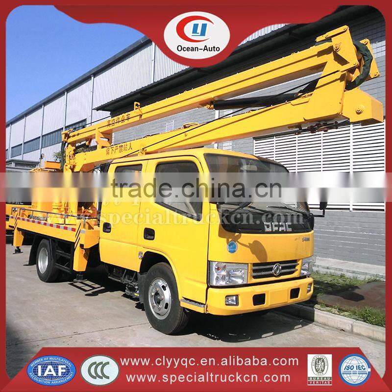 14m Aerial Platform Truck Dongfeng 4x2 Aerial Truck with Basket
