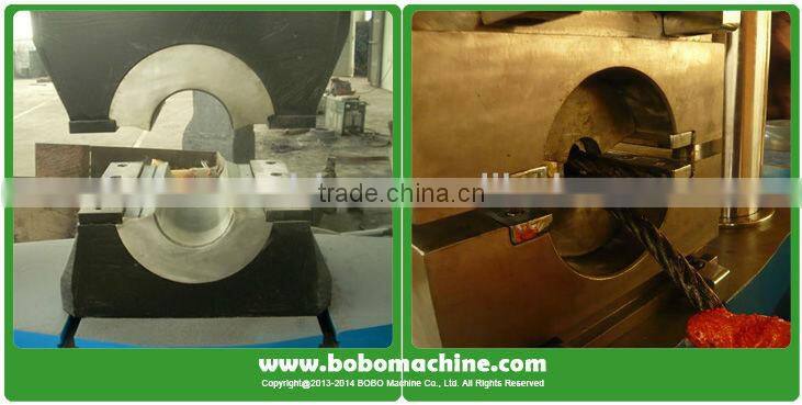 Hydraulic steel wire rope pressed machine for diameter up to 15mm