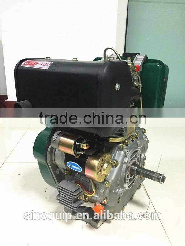 Air-cooled Single Cylinder 498cc Diesel Engine