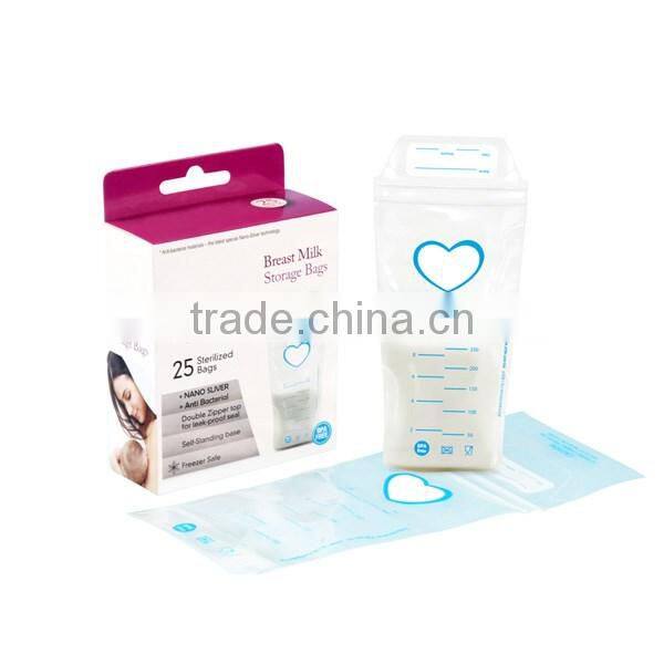 Environmental Food Grade Breast Milk Storage Bag