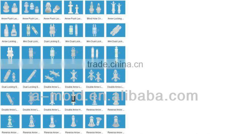 NYLON 66 Push Locking Circuit Board Support PCB spacer support