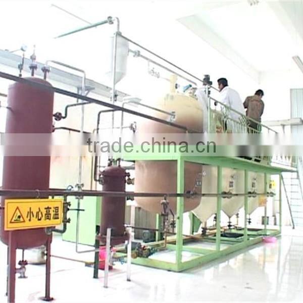 New condition small scale crude peanut oil refinery