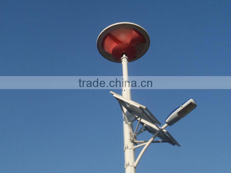 wind-solar hybrid vertical axis wind generator