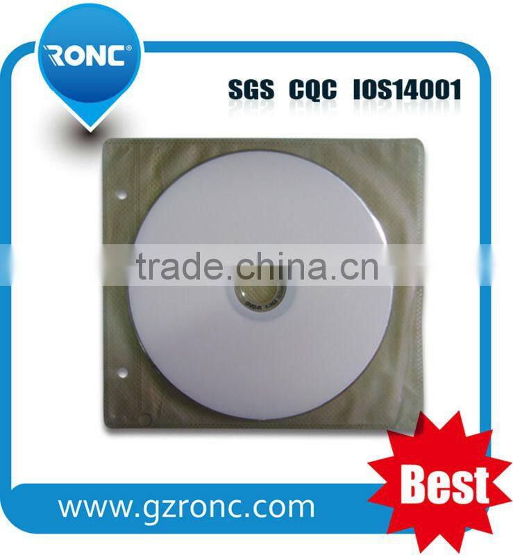 2015 Guangzhou RONC wholesale color CD sleeve/cd paper sleeve/CD bag