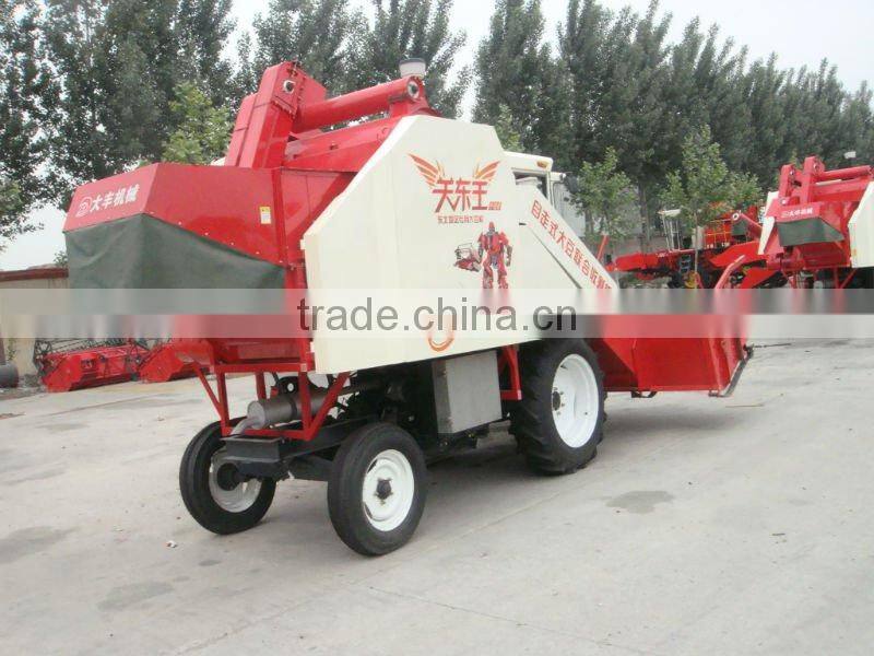 soybean combine harvester