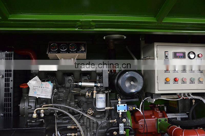 highway slope green grass seeds planting machine