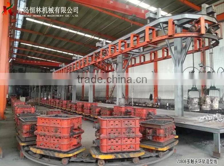 Clay Sand Molding Line,Casting Machine,Jolt Squeeze Foundry machine