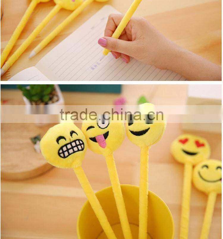 promotional wholesale cheap funny school office stationery mini lint expression roller ball point pen