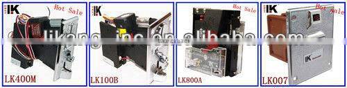 LK800A+ Hot sale Electronic vertical type coin acceptor for electronic roulette