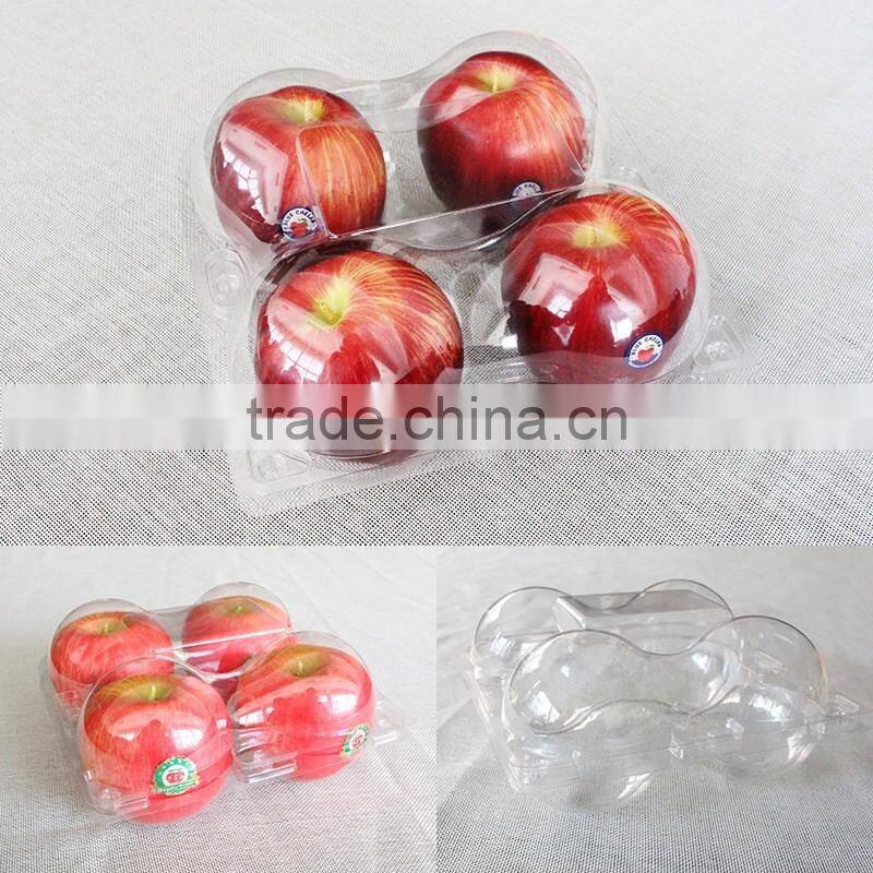 Plastic blister package apple tray/fruit boxes