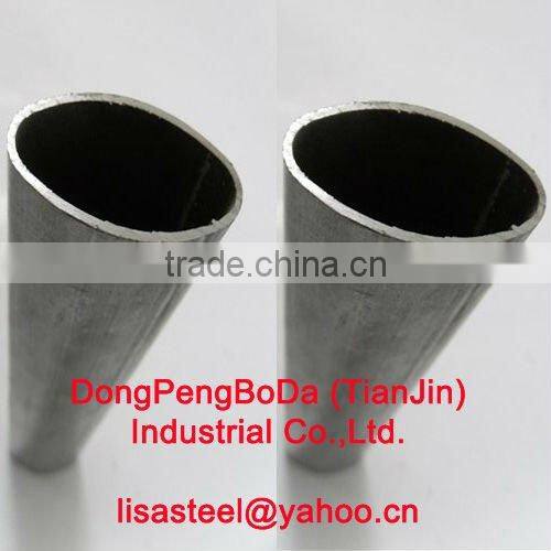 BS1387 Galvanized Flat Oval Hollow Section