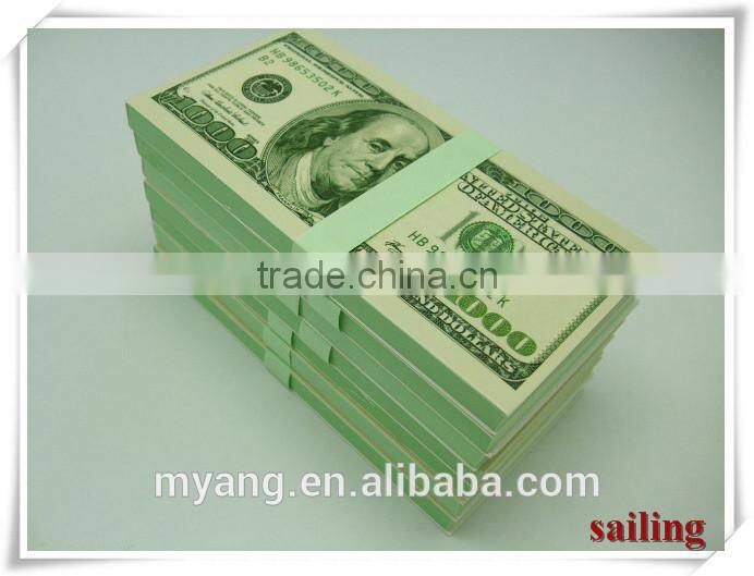 novelty notepad, Creative dollar cover notepad,pad nice gift interesting awards in big occasions masquerade props craft