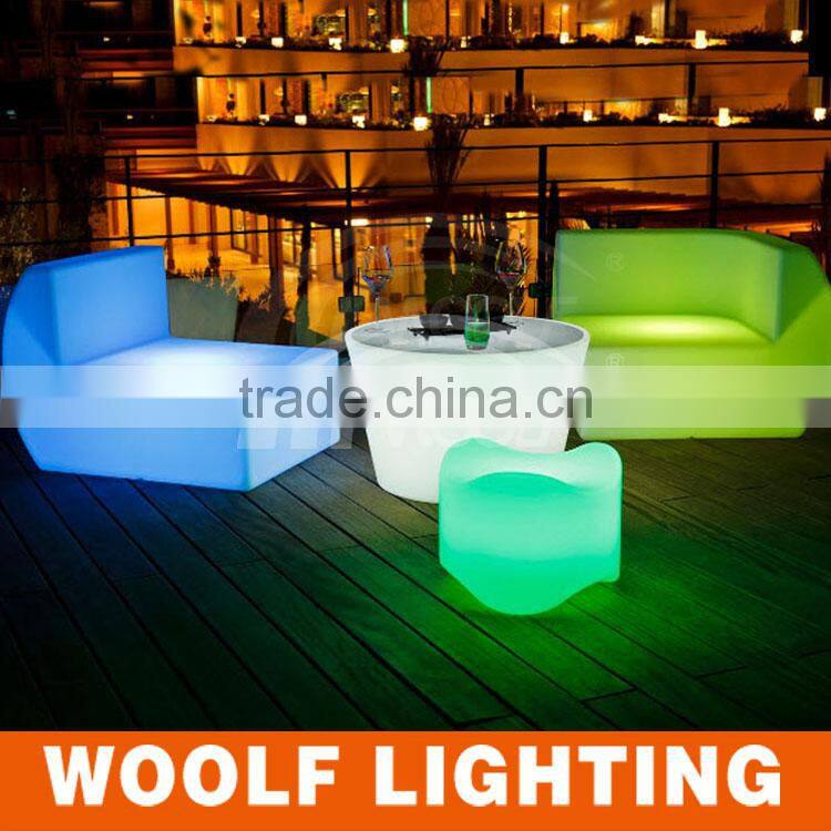 Waterproof Color Changing led sofa furniture