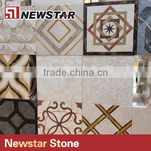 Newstar fantastic marble waterjet medallion