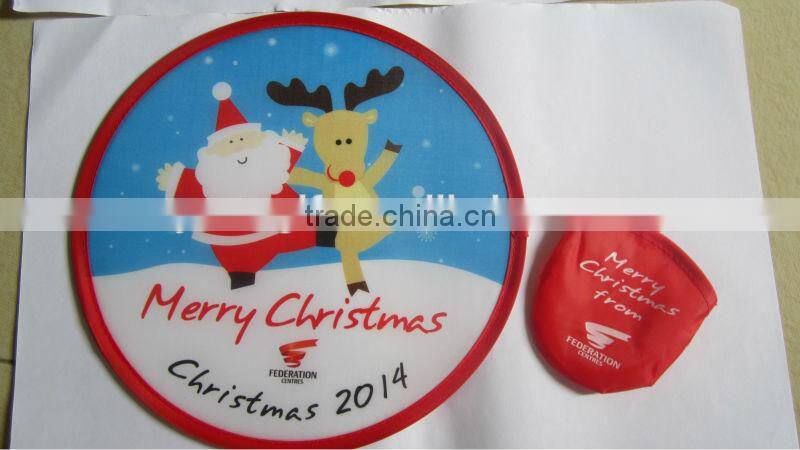 Custom logo full printing Nylon Frisbee