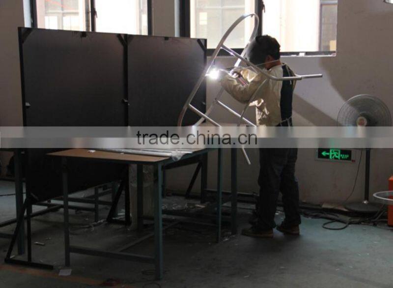 2017 Trade Assurance New Design famous modern restaurant used synthetic rattan all weather single dining chair