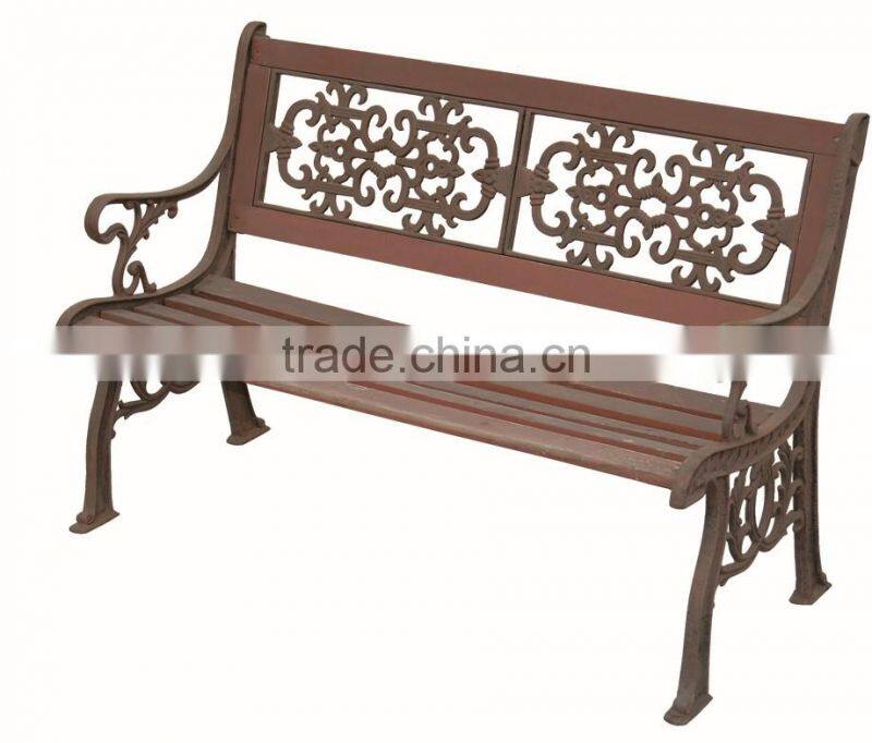Trade Assurance China supplier outdoor chair garden bench cast iron bench