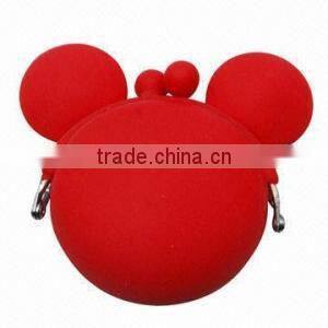 non- toxic metal frame silicone purse