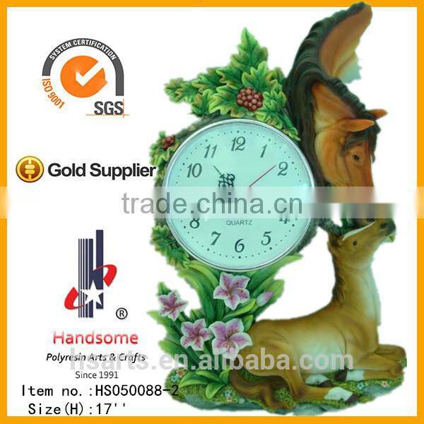 18 Inch PolyResin Clock 3d Last Supper Wall Art Hanging Decoration