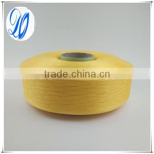 Yellow polypropylene FDY yarn socks use PP yarn