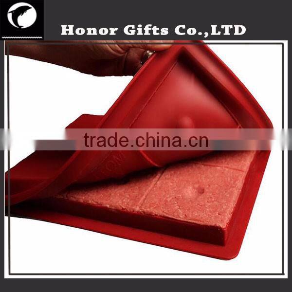 2016 Hot Sale Food Grade Custom Logo Silicone Burger Press Mold