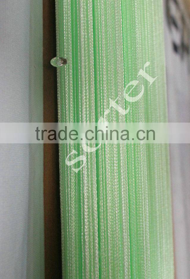 decorative string curtain with beads for room divider