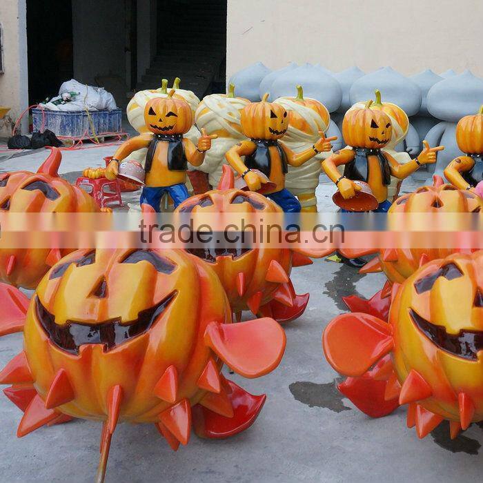 Outdoor fiberglass holloween decoration