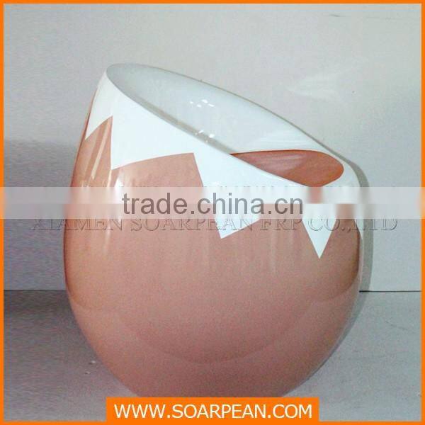 Leisure Living Room Fiberglass Cheap Egg Chairs For Sale