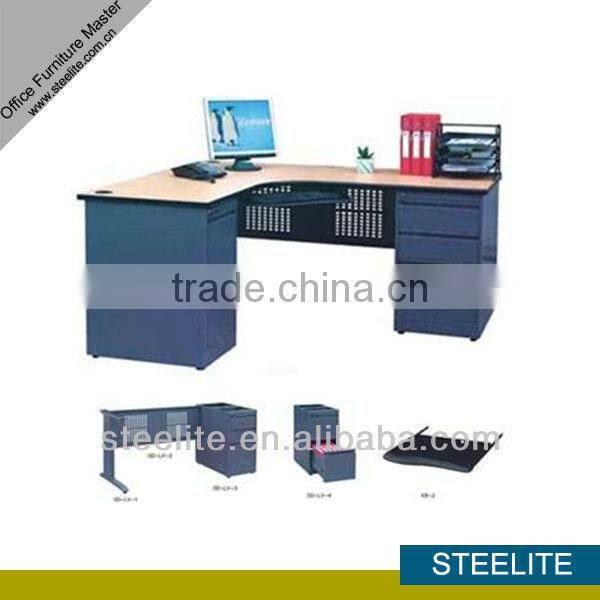 OD-LV curved office desk/cheap office desks/cheap computer desk