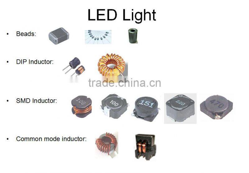 Radial Choke Wire wound Ferrite Core Power Inductor Toroidal Power Choke Coil Inductor